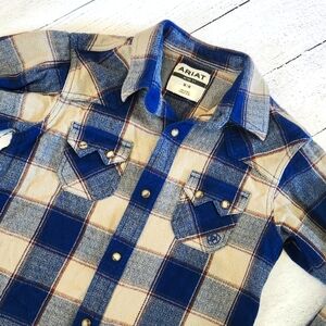 Boys Ariat Flannel
